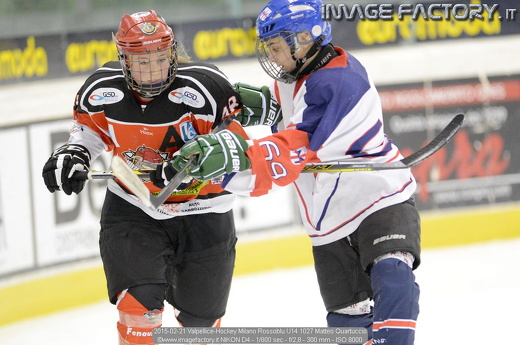 2015-02-21 Valpellice-Hockey Milano Rossoblu U14 1027 Matteo Quartuccio